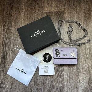 Coach Essential Half Flap Card Case